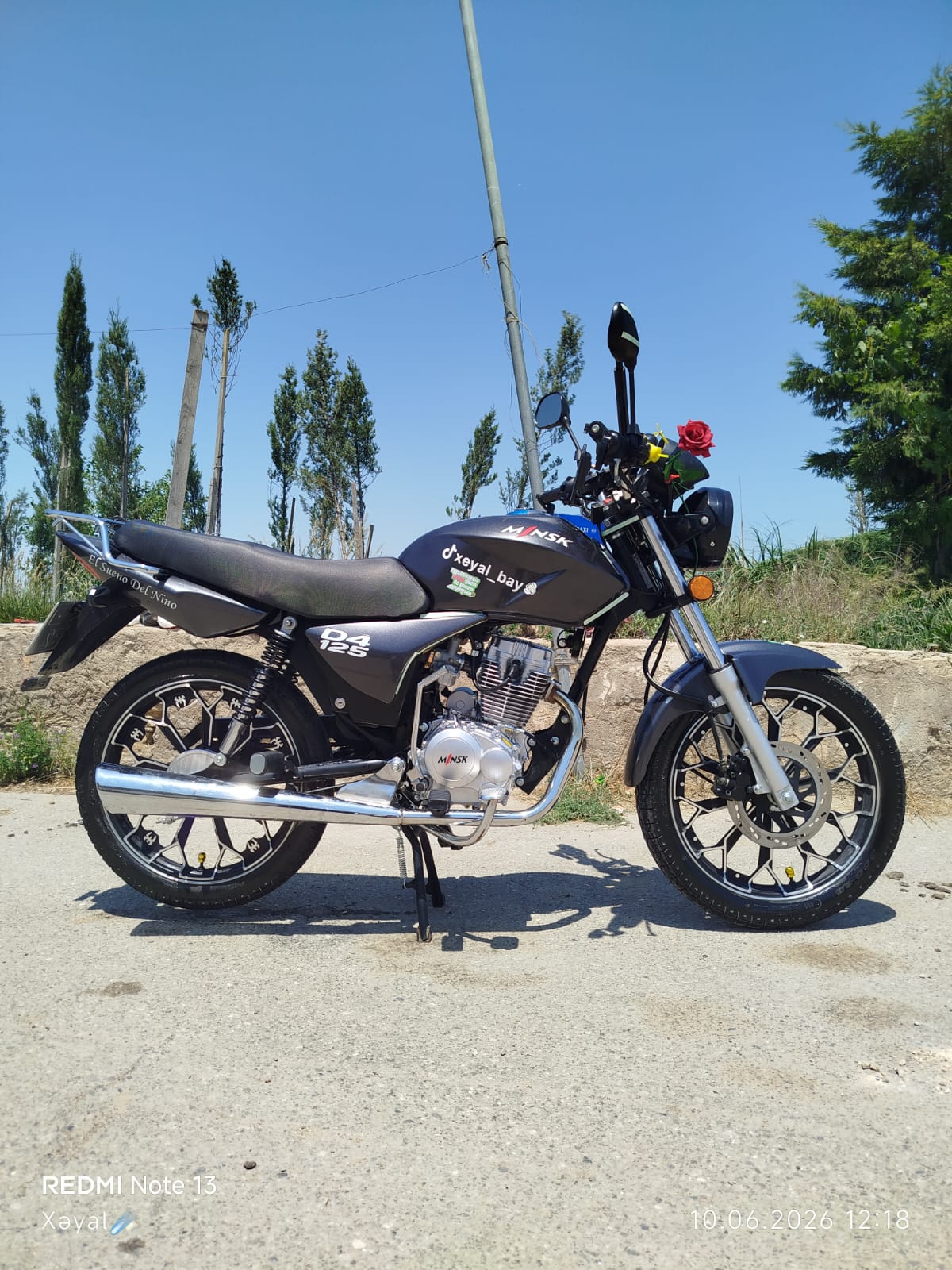 Minsk D4 125 satılır Bakı